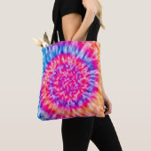 Tote Bag Teinture Tie Dye (De près)