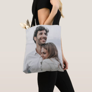 Tote Bag Téléchargement De Photo Personnalisé Concevez Votr