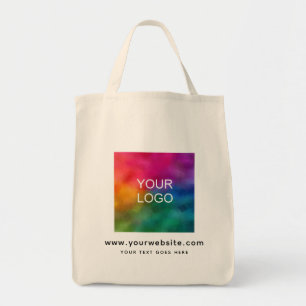 Tote Bag Télécharger le logo de l'entreprise Site Web de l'