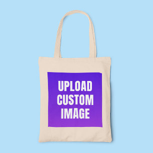 Tote Bag Télécharger une image personnalisée - Ajoutez la v