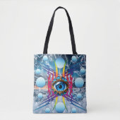 Tote Bag Tempête électrique (Devant)