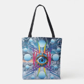 Tote Bag Tempête électrique (Dos)