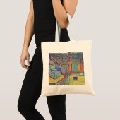 Tote Bag Temple bouddhiste coréen (Devant (produit))