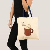 Tote Bag Temps chaud du cacao (Devant (produit))