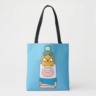 Tote Bag Temps d'aventure BMO, Jake & Finn