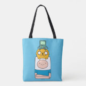 Tote Bag Temps d'aventure | BMO, Jake & Finn (Dos)