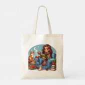 Tote Bag Temps de lecture confortable (Dos)