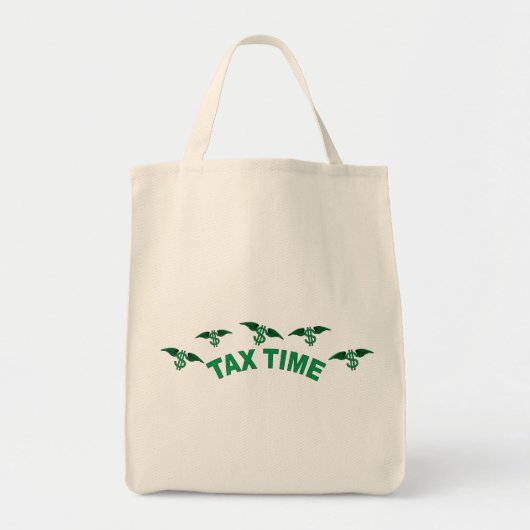 Tote Bag Temps d'impôts (Devant)
