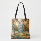 Tote Bag Temps doux et pommes pour toujours | (Devant)