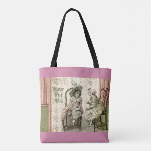 Tote Bag Temps Pour Le Thé (Dos)