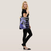Tote Bag Tendance Accessoires de Mode Abstrait Lavande Viol (Sur le modèle)