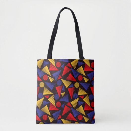 Tote Bag Tendance colorée (Devant)
