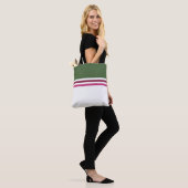 Tote Bag Tendance moderne élégant simple rayures rayé (Sur le modèle)