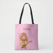 Tote Bag Tendance Stylish Cute Boho Rose Girls (Devant)