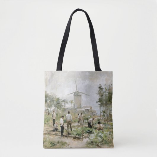 Tote Bag Tending Tomorrow : Travailler ensemble Fourre-tout (Devant)