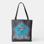Tote Bag Tenez l'affiche de palette (Dos)