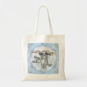 Tote Bag Tenir le Coup Chat