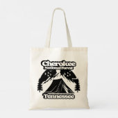 Tote Bag Tennessee de la forêt nationale de Cherokee (Dos)
