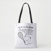 Tote Bag Tennis (Devant)