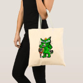 Tote Bag Tennis Cat (Devant (produit))