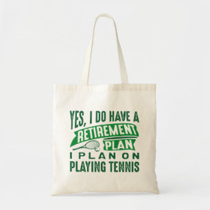 Tote Bag Tennis de retraite