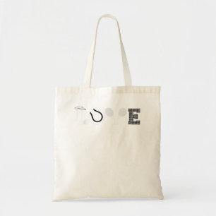 Tote Bag Tennis Love - Tennis Fan Tennis Player Gift Tennis