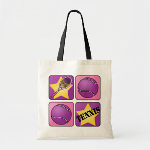 Tote Bag Tennis rose