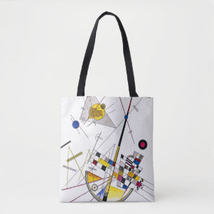 Tote Bag Tension délicate #85 - Art de Wassily Kandinsky