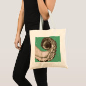 Tote Bag Tentacle Tentacle Tatouage Tatouage Nautique vinta (Devant (produit))