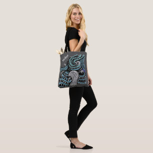 Tote Bag Tentacles et yeux Abstraits lunaires