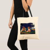 Tote Bag Tentation, Bouguereau (Devant (produit))