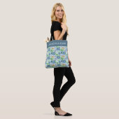 Tote Bag Tequila Drinker Blue Agave Cactus Motif (Sur le modèle)