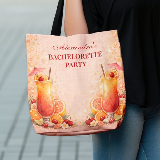 Tote Bag Tequila Sunrise Miami Weekend Bachelorette Party