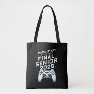 Tote Bag Terminé 2025 Promotion 2025 Joueur Jeux Vidéo