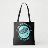 Tote Bag Terminer Fourre-tout de course (Devant)