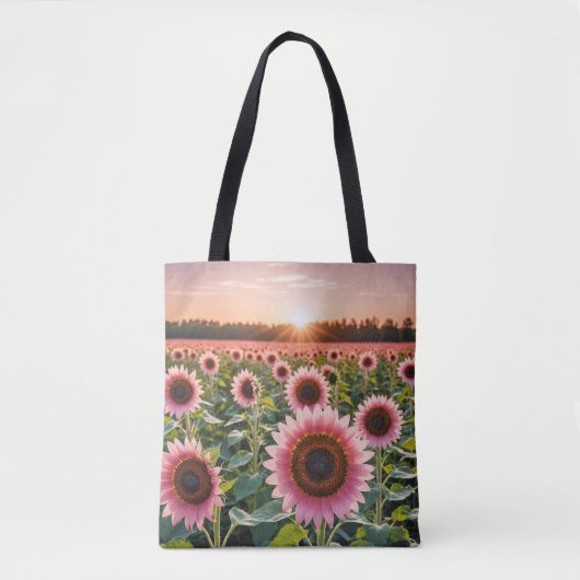 Tote Bag Terrain rose (Devant)