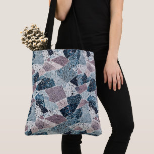Tote Bag Terrazzo Conception abstraite