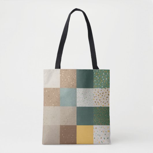 Tote Bag Terrazzo Harmony Fourre-tout (Devant)