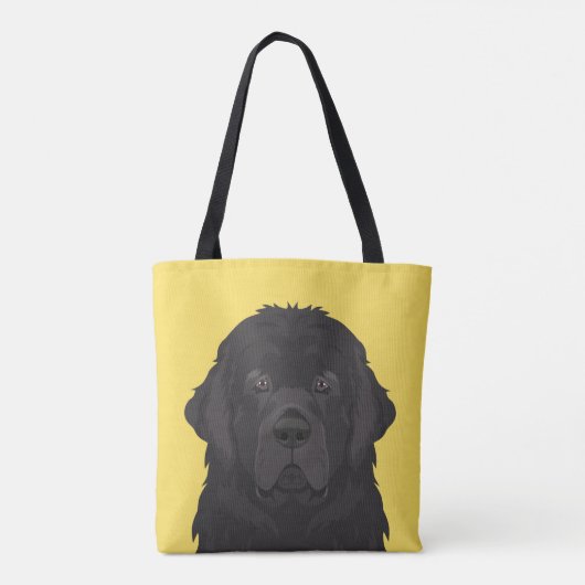Tote Bag Terre-Neuve (Dos)