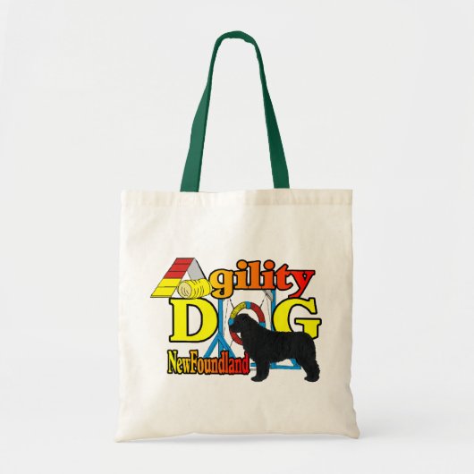 Tote Bag Terre-Neuve_Cadeaux d'agilité (Devant)