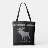 Tote Bag Terre-Neuve et Labrador (Dos)