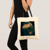 Tote Bag Terre Pleine De L'Espace Au-Dessus Du Continent Af (Devant (produit))