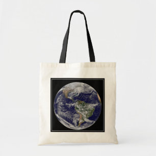 Tote Bag Terre Pleine Montrant Une Puissante Tempête D'Hive