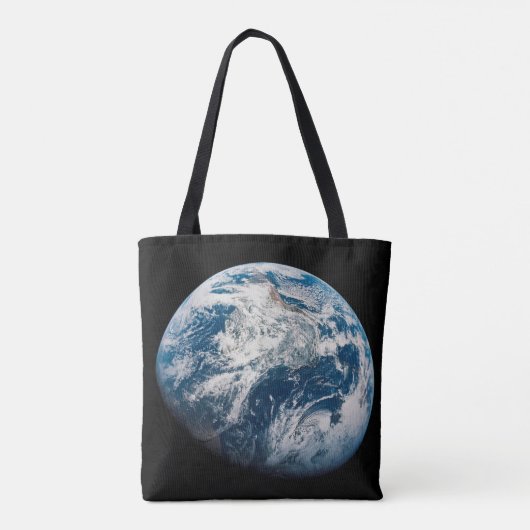 Tote Bag Terre Tirée De L'Aollo 8 Spacecraft. (Dos)