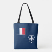 Tote Bag Terres australes françaises de l'Antarctique (Dos)