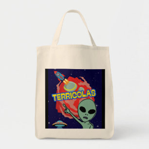 Tote Bag terricolas - aliénation des humains