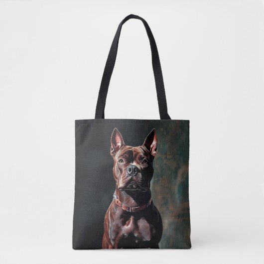 Tote Bag Terrier américain (Devant)