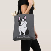 Tote Bag terrier de Boston (De près)