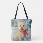 Tote Bag Terrier de West Highland (Dos)