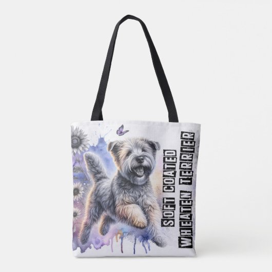 Tote Bag Terrier roux (Dos)